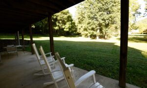 Porch with Rocking Chairs