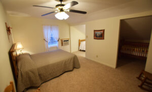 Bedroom 2 - 1 Queen and 1 Twin in alcove